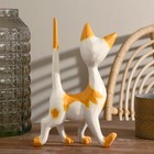 Сувенир дерево "Кошечка" с оранжевым 17х27х7 см - фото 806016490