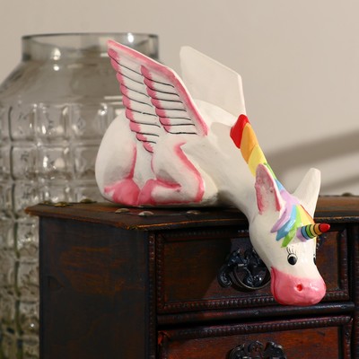 Сувенир «Единорог» 20×12×6 см, дерево