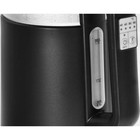 Чайник электрический Oursson EK1733WD/BL, пластик, колба стекло, 1.7 л, 2200 Вт, чёрный - Фото 4