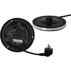 Чайник электрический Oursson EK1733WD/BL, пластик, колба стекло, 1.7 л, 2200 Вт, чёрный - Фото 6