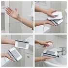 Магнитная щётка для мытья окон с двух сторон Raccoon «Модерн», прямоугольная, на стекло 3-10 мм - Фото 3