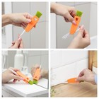 Щётка универсальная, 3 щётки в одном корпусе, 12 см, МИКС - Фото 1