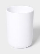 Аксессуары для ванной SAVANNA «Вуди», 6 предметов, мыльница, дозатор, 2 стакана, ёршик, ведро, белые - Фото 5