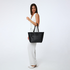 Сумка женская на молнии David Jones, цвет чёрный - фото 25478128