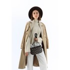 Сумка-багет на молнии David Jones, наружный карман, цвет коричневый 7025505