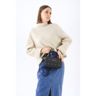 Сумка кросс-боди, 2 отдела на молнии David Jones, регулируемый ремень, цвет чёрный 7025523