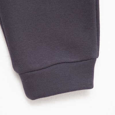 Костюм для мальчика (худи, брюки) MINAKU: Basic Line KIDS, серый, рост 104 см