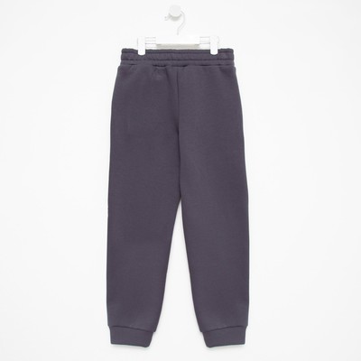 Костюм для мальчика (худи, брюки) MINAKU: Basic Line KIDS, серый, рост 104 см