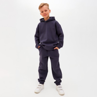 Костюм для мальчика MINAKU: Basic Line KIDS, серый, рост 134 см