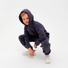 Костюм для мальчика MINAKU: Basic Line KIDS, серый, рост 134 см - Фото 5