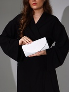 Сумка-клатч на магните, длинная цепь, цвет белый - Фото 18