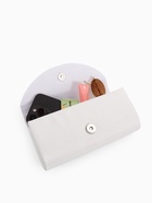 Сумка-клатч на магните, длинная цепь, цвет белый - Фото 9