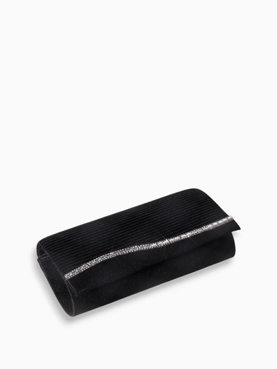 Сумка женская на магните, цвет чёрный