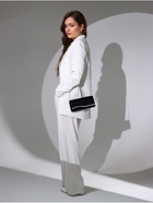 Сумка женская на магните, цвет чёрный 7135505