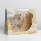 Пакет ламинированный с пластиковым окном «Нимфа», 32,5 × 26,5 × 13,5 см - фото 2264106