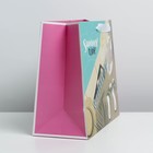 Пакет подарочный ламинированный с пластиковым окном, упаковка, «Летние истории», 32,5 х 26,5 х 13,5 см - Фото 3