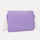 Рюкзак на молнии, шопер, сумка, косметичка, цвет сиреневый - Фото 10