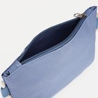 Набор рюкзак школьный на молнии из текстиля, шопер, сумка, косметичка, пенал цвет синий - фото 119096301