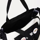 Рюкзак на молнии, сумка - шоппер, пенал, сумка, монетница, чёрный - Фото 10