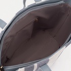 Сумка жен Оливи, 45*14*29, отд на молнии, голубой/белый - фото 808987257 Сумка жен Оливи, 45*14*29, отд на молнии, голубой/белый - фото 808987257