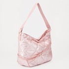 Сумка-мешок на молнии, цвет розовый - фото 21495687
