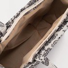 Сумка женская на молнии, цвет серый - фото 21495692