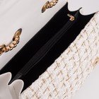 Сумка мессенджер на клапане, цвет белый - фото 36314697