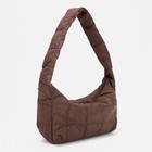 Сумка женская на молнии, цвет коричневый 7486314