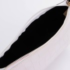 Сумка женская на молнии, цвет белый - фото 27134925