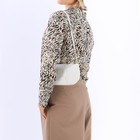 Сумка женская на молнии, цвет белый - фото 27134926