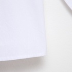 Блузка для девочки MINAKU: Cotton collection, белая, рост 134 см - Фото 12