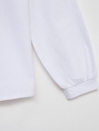 Блузка для девочки MINAKU: Cotton collection, белая, рост 146 см - Фото 11