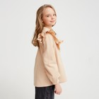 Блузка для девочки MINAKU цвет бежевый, рост 128 см - Фото 3