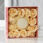 Подарочный набор косметики «Лучшей на свете», мыло лепестковое 12 шт и свеча 1 шт, ЧИСТОЕ СЧАСТЬЕ - фото 24468876