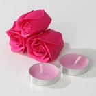 Подарочный набор косметики «С 8 Марта», мыло лепестковое 5 шт, свеча, мочалка, ЧИСТОЕ СЧАСТЬЕ - Фото 5