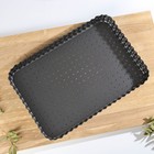 Форма для выпечки Доляна Galaxy перфорированная, со съёмным дном, 31×21×3 см, антипригарное покрытие - фото 21495934