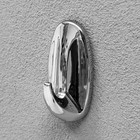 Крючки самоклеящиеся, круглые, с системой бесследного удаления, набор, хром, 2.5×5.5 см, 2 шт. - Фото 5