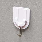 Крючки самоклеящиеся, круглые, с системой бесследного удаления, набор, 4×5 см, 2 шт. - Фото 3