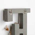 Крючки для одежды декоративные TAKE IT EASY «Love — буква с крючком», 26×12 см - Фото 5