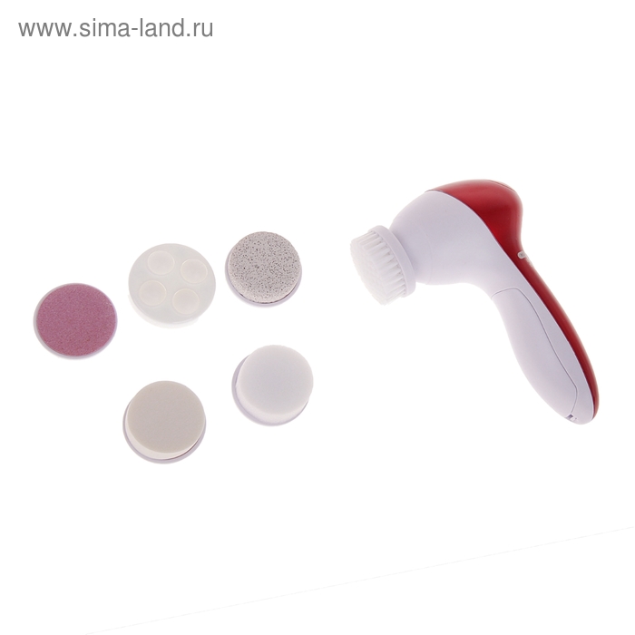 Набор по уходу за телом 6 насадок, АЕ8782С, (2*АА), кейс - Фото 1