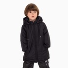 Куртка для мальчика, цвет чёрный, рост 74-80 см - Фото 3