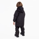 Куртка для мальчика, цвет чёрный, рост 74-80 см - Фото 6