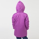 Куртка для девочки, цвет сиреневый, рост 92-98 см - Фото 4