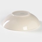 Тарелка глубокая Доляна «Подсолнух», 540 мл, d=18 см, керамика, зелёная - Фото 3