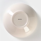 Тарелка керамическая глубокая Доляна «Бутон», 540 мл, d=18 см, цвет жёлтый - Фото 4