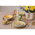 Десертная тарелка Доляна «Бутон», d=19 см, керамика, жёлтая - Фото 7