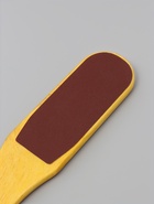 Пилка для пяток, наждачная, двусторонняя, 26 см, деревянная - Фото 2