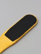 Пилка для пяток, наждачная, двусторонняя, 26 см, деревянная - Фото 4