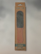 Пилка для пяток, наждачная, двусторонняя, 26 см, деревянная - Фото 6