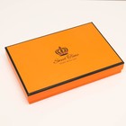 Коробка подарочная оранжевая, "Sweet time", 33х22х5 - фото 38268152